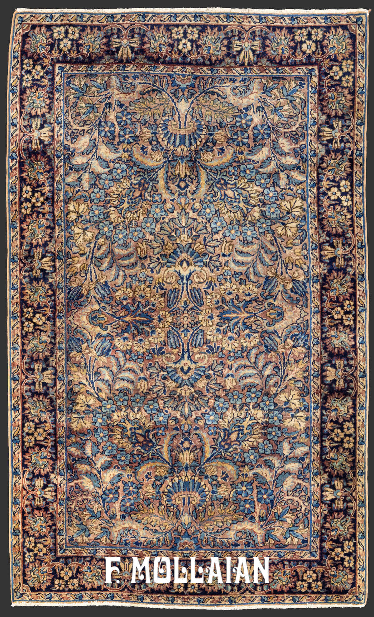 Antique Persian Kerman Floral Rug n°:32628371